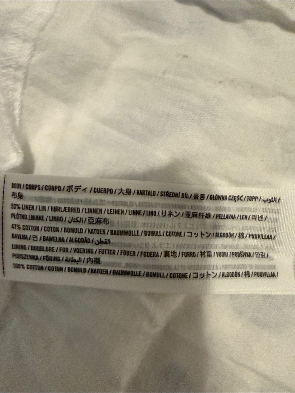 Abercrombie & Fitch Linen-Blend Wide Strap Mini Dress - Picture 14 of 15